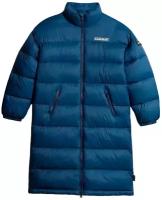 Куртка женская Napapijri Box Long Jacket Blue Ensign / M