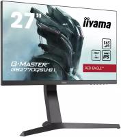 Монитор жидкокристаллический Iiyama Монитор LCD 27"" [16:9] 2560х1440(WQHD) IPS, nonGLARE, 400cd/m2, H178°/V178°, 1000:1, 80M:1, 16,7 миллионов цветов, 0,5 ms, HDMI, DP, USB-Hub, Height adj, Pivot, Tilt, Speakers, 3Y, Black