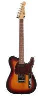 Электрогитара G&L FD ASAT Classic 3-Tone Sunburst CR с чехлом