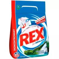 Стиральный порошок REX WHITE Amazonian Fresh (1.5 кг), для белых тканей, концентрат, формула тройного действия, 20 стирок