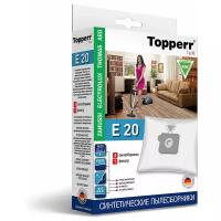 Topperr Синтетические пылесборники E20 для пылесосов AEG, ELECTROLUX, 1417