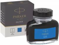 Чернила для перьевой ручки PARKER Quink Ink Z13 57 мл (1 шт.) синий