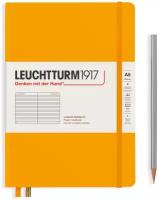 Записная книжка Leuchtturm Rising Colours А5 (в линейку), теплый желтый