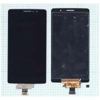 Дисплей (экран) в сборе с тачскрином для LG Stylus G4 черный / 1280x720