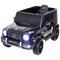 RiverToys Автомобиль Mercedes-Benz G63 K999KK, черный глянец