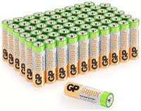 Батарейки GP Super Alkaline / Типоразмер AA / Комплект 60шт