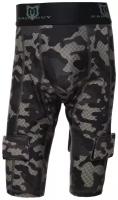 Шорты компрессионные с раковиной Camo-Line MAD GUY JR (net/корич) (130)