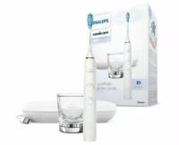 Электрическая звуковая зубная щетка Philips Sonicare DiamondClean 9000 HX9911/27,, белый/серебро