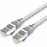 Патч-корд Vention прямой SFTP cat.6A, RJ45 - 2м. Серый