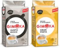 Набор кофе молотого GIMOKA Gusto Ricco (Италия) 250 гр. и GIMOKA Gran Festa (Италия) 250 гр