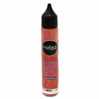 Краска акриловая контурная Cadence Dimensional Paint Metallic, 25 ml. Candy Pink-429