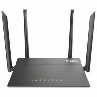 Wi-Fi роутер D-Link DIR-822, 802.11ac 1167мбит/с черный