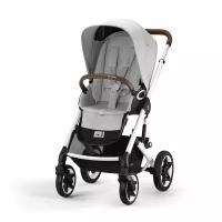 Прогулочная коляска Cybex Talos S Lux SLV Lava Grey с дождевиком