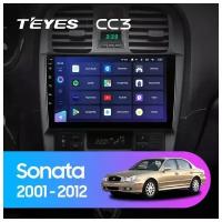 Магнитола андроид Teyes сс3 на HYUNDAI Sonata 2001 - 2012 Тагаз (DSP/4G/WiFi/QLED)