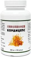 Кордицепс (Cordyceps) - экстракт, капсулы, 400 мг, 100 кап