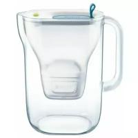 Фильтр для воды BRITA Style XL (3 картриджа в комплекте), синий, 3.6л