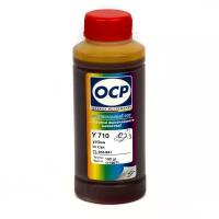 Чернила OCP Y710 желтые водорастворимые для картриджей Canon CL-441 и CL-441XL 100мл