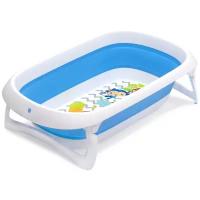 Ванночка детская складная Funkids с рисунком "Folding Baby Bath", CC6601-p