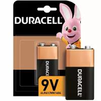 Батарейка алкаиновая Duracell krona 9V 1 шт