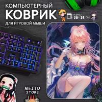 Игровой коврик для мыши Кокоми Геншин Импакт Genshin Impact, 20x24см