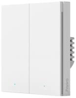 Умный выключатель Aqara Smart wall switch H1 ( with neutral, double rocker) WS-EUK04