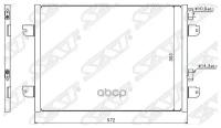 Радиатор кондиционера Ларгус/RENAULT LOGAN (2005>)/ MEGANE (1999-2002) SAT ST-DC01-394-A0