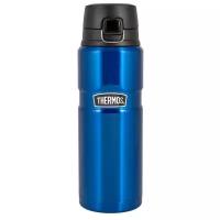 Термос для напитков, спортивный, из нержавеющей стали THERMOS SK-4000, синий, 0.71 л