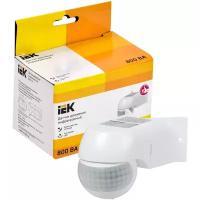 IEK Датчик движения ДД 016 белый 800Вт 180гр 12м IP44 LDD11-016-800-001