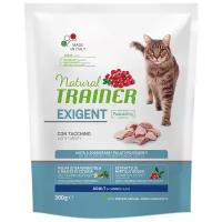 Trainer Natural 0,3кг Корм сухой для привередливых кошек с белым мясом