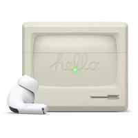 Чехол Elago AW3 Retro design Silicone case для AirPods Pro, белый