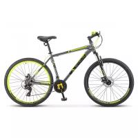 Горный (MTB) велосипед STELS Navigator 900 MD 29 F020 (2022) серый/желтый 21" (требует финальной сборки)