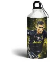 Бутылка спортивная/туристическая фляга Спорт футбол Роналдо - 295