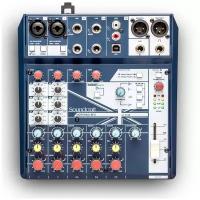 Soundcraft Notepad-8FX компактный 8-канальный микшерный пульт с