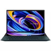 14" Ноутбук ASUS ZenBook Duo 14 UX482EGR-HY366W 1920x1080, Intel Core i5 1155G7 2.5 ГГц, RAM 16 ГБ, SSD 512 ГБ, NVIDIA GeForce MX450, Windows 11 Home, 90NB0S51-M001F0, Celestial Blue