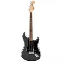 Fender Squier Affinity Stratocaster HH LRL CFM электрогитара, цвет серый металлик