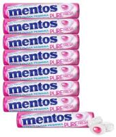 Жевательная резинка Mentos Pure Fresh вкус Тутти-Фрутти, 8 шт по 15,5 г