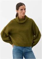 пуловер, s.Oliver, артикул: 10.2.11.17.170.2120703 цвет: GREEN (7734), размер: 32