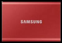 Внешний диск Samsung SSD Samsung T7 External 2Tb (2048GB) RED TOUCH USB 3.2 (MU-PA1T0B/WW)