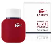 Lacoste woman Eau De L.12.12 Elle French Panache Туалетная вода 90 мл