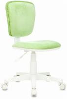 Кресло детское Бюрократ CH-W204NX светло-зеленый Velvet 81 крестовина пластик пластик белый