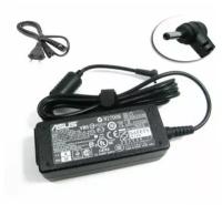 Зарядка iQZiP (блок питания, адаптер) для Asus EEE PC 1001HA (сетевой кабель в комплекте)