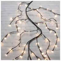 Kaemingk Ветка - лиана Плакучая Ива, 150 см, 144 LED ламп, теплый белый 483705
