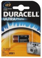 CR123A Батарейка Duracell Ultra CR17345, 1 шт