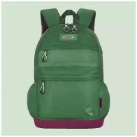 Городской молодежный ортопедический рюкзак Across 43х30х18 см Зеленый