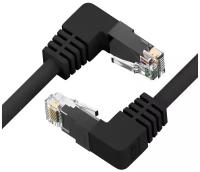 Сетевой кабель GCR UTP cat.5e RJ45 T568B 2m Black GCR-53936