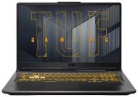 Ноутбук ASUS TUF Gaming F17 FX706HC-HX007 1920x1080, Intel Core i5 11400H 2.7 ГГц, RAM 16 ГБ, SSD 512 ГБ, NVIDIA GeForce RTX 3050, без ОС, 90NR0733-M00720, серый