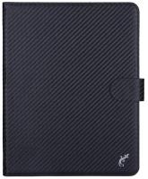Универсальный чехол-книжка для планшетов 9-11 дюймов ( 252 * 195 мм ), карбон черный