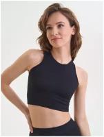 Топ Mademoiselle 9042 Crop top Rib black XS/S