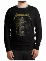 Свитшот DreamShirts Studio с принтом Metallica Мужской Черный 54