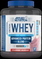 Протеин Applied Nutrition Critical Whey, 2000 гр., клубничный молочный коктейль